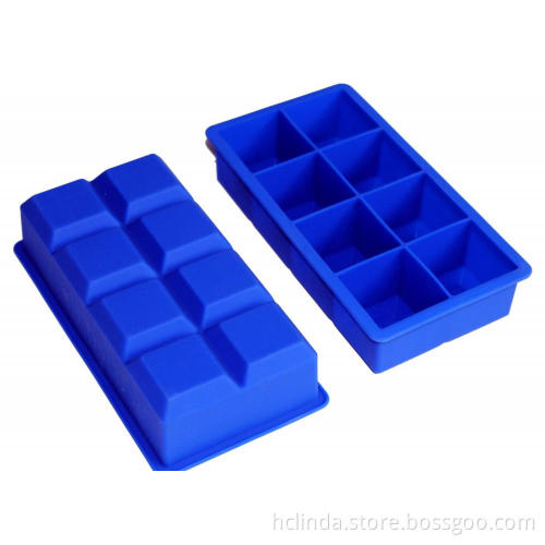 hanchuan 8 cavities silicone ice tray